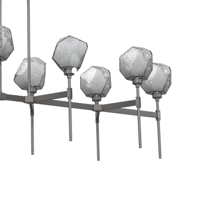 Gem Belvedere Linear LED Chandelier in Detail.
