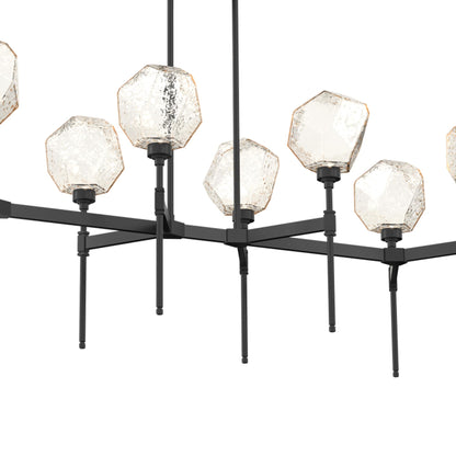 Gem Belvedere Linear LED Chandelier in Detail.