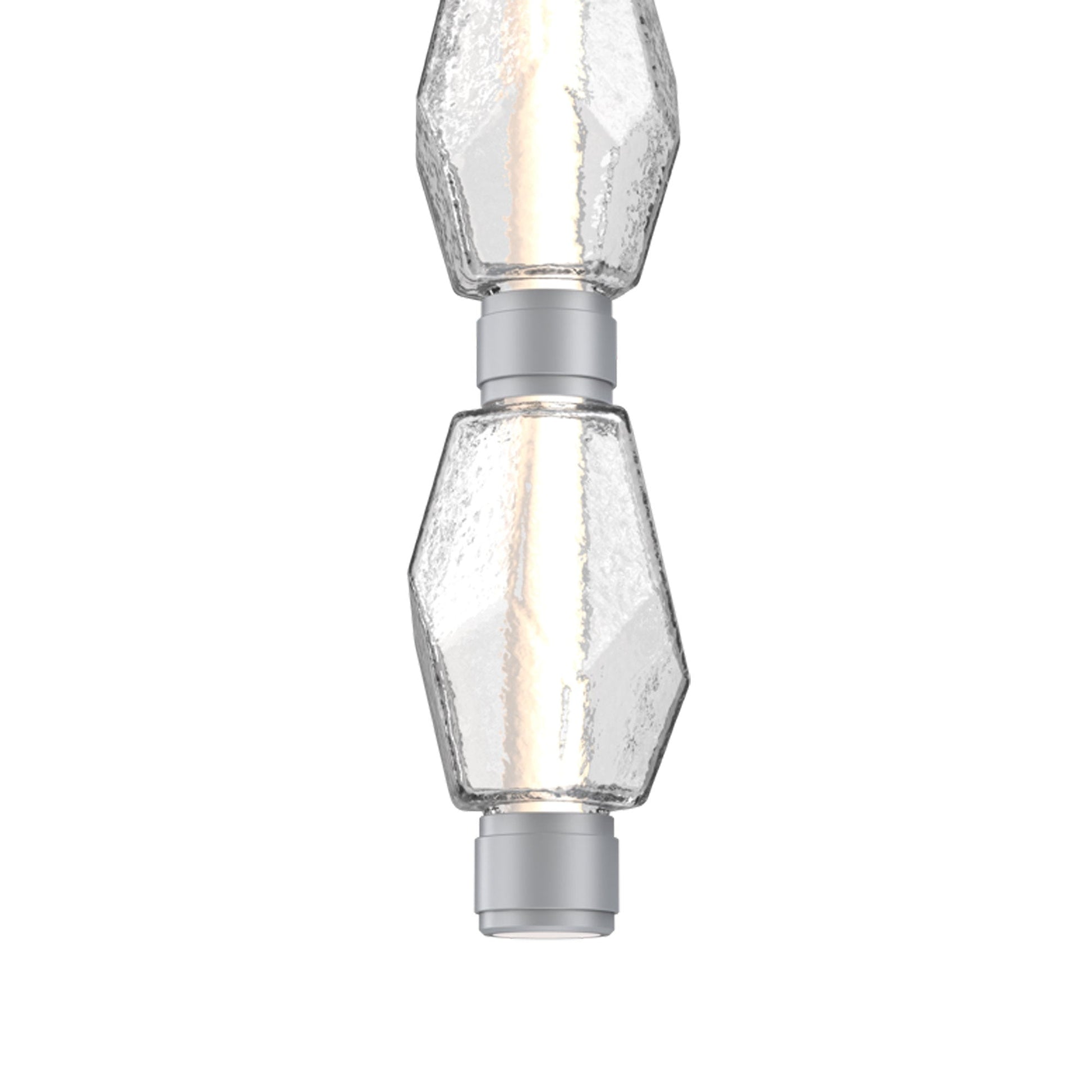 Gem Mandrel Double LED Pendant Light in Detail.