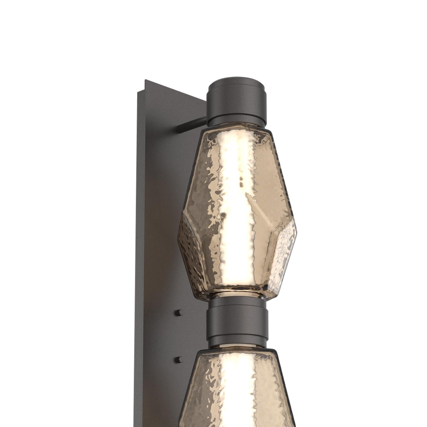 Gem Mandrel Double LED Wall Light in Detail.