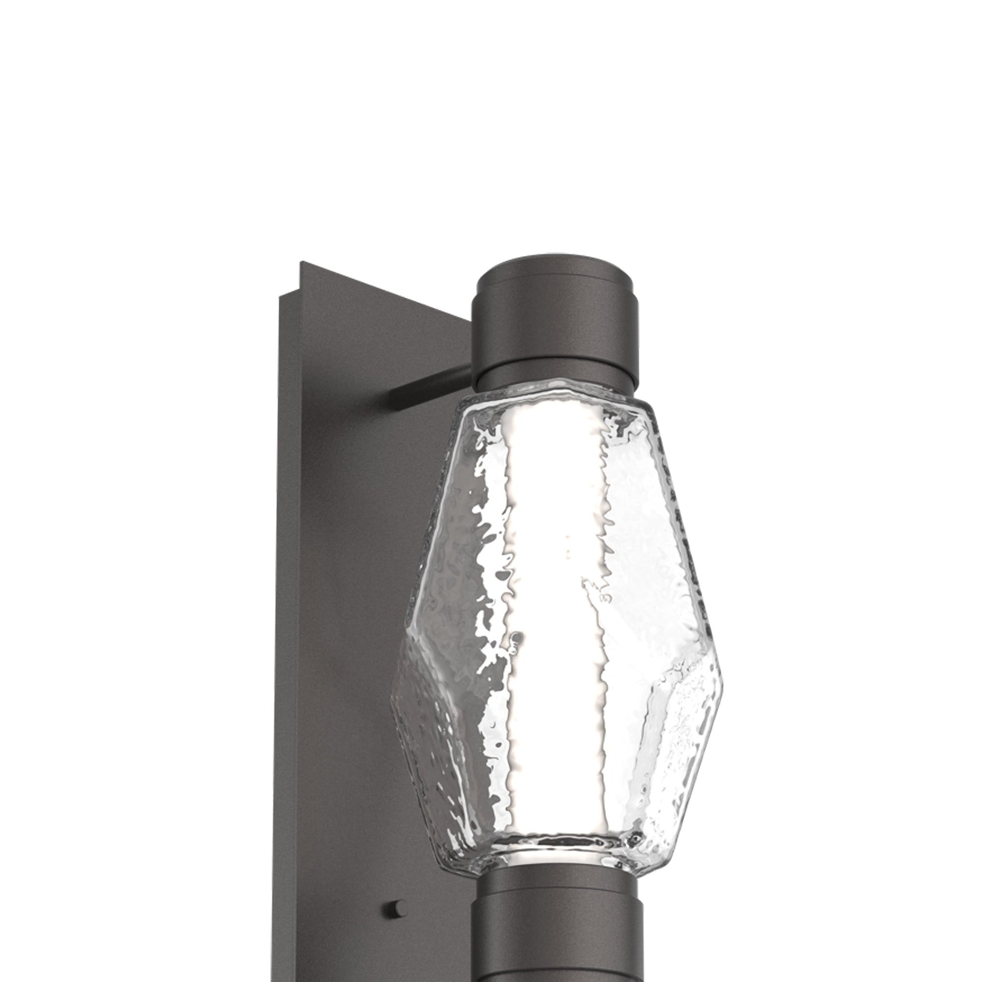 Gem Mandrel Double LED Wall Light in Detail.