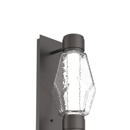 Gem Mandrel Double LED Wall Light in Detail.