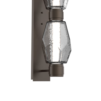Gem Mandrel Double LED Wall Light in Detail.