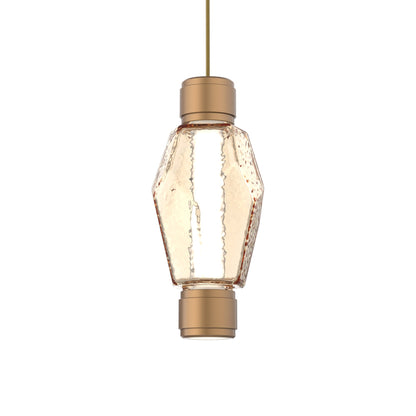 Gem Mandrel Single LED Pendant Light in Detail.