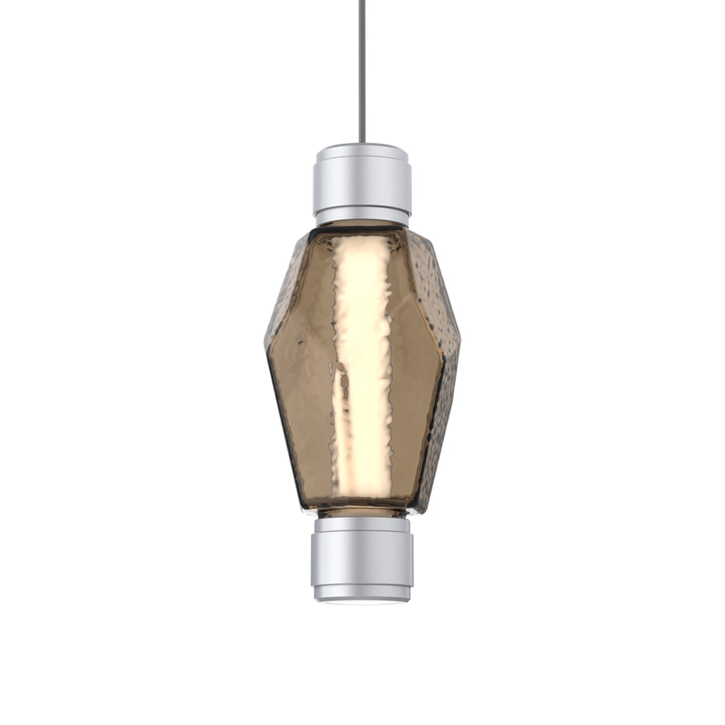 Gem Mandrel Single LED Pendant Light in Detail.