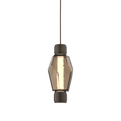 Gem Mandrel Single LED Pendant Light in Detail.