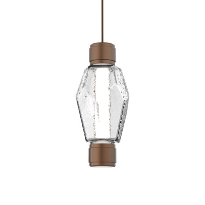 Gem Mandrel Single LED Pendant Light in Detail.