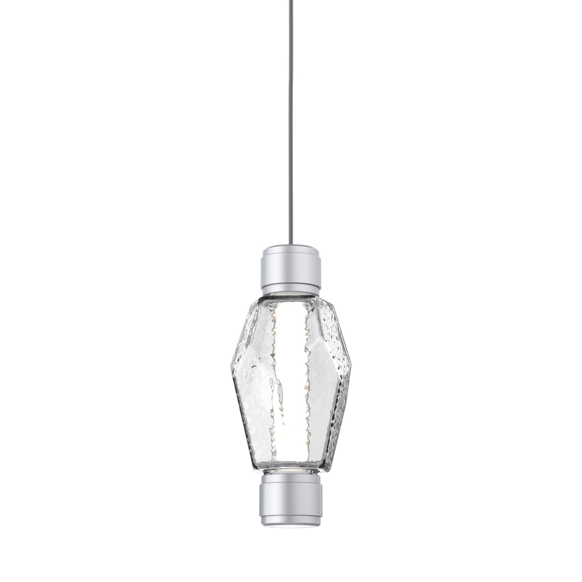 Gem Mandrel Single LED Pendant Light in Detail.