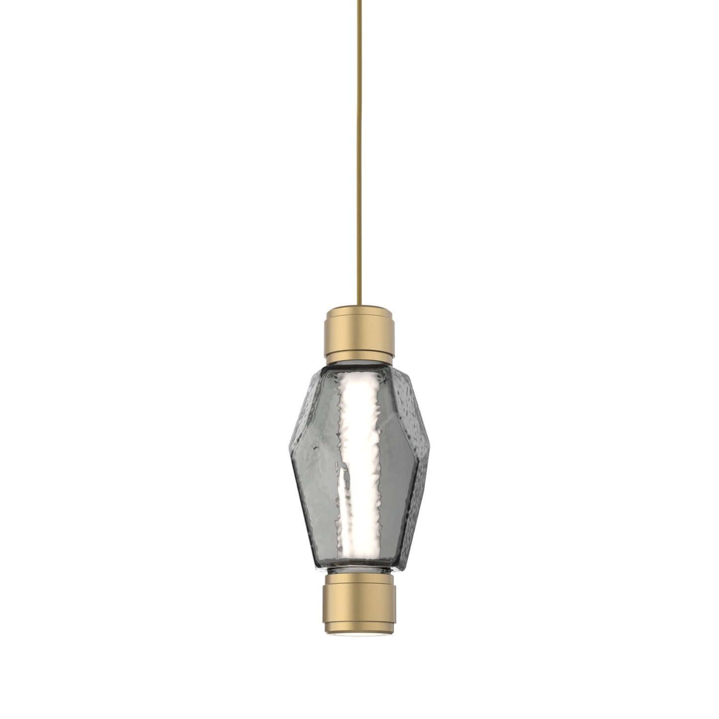 Gem Mandrel Single LED Pendant Light in Detail.