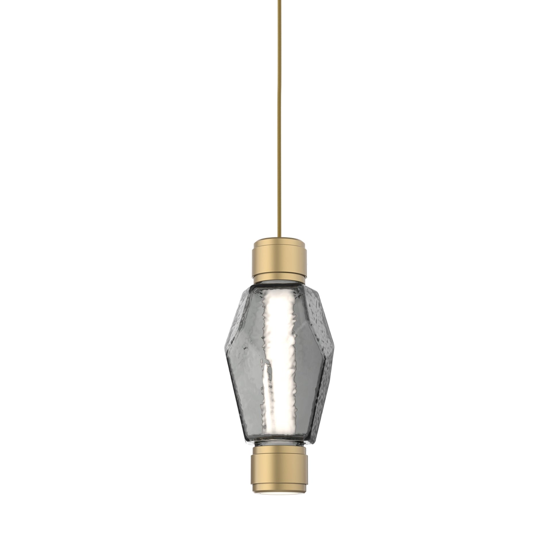 Gem Mandrel Single LED Pendant Light in Detail.