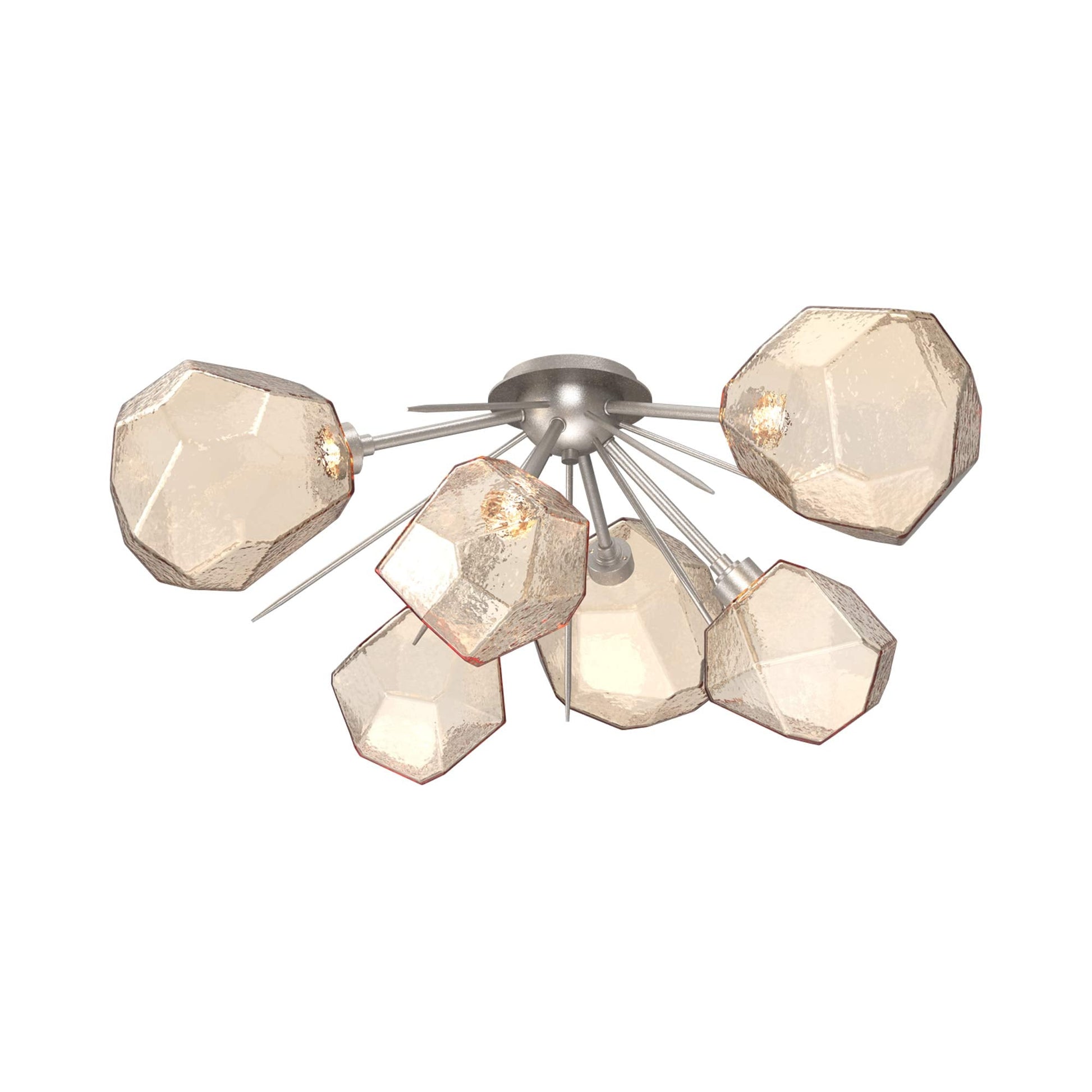 Gem Starburst LED Flush Mount Ceiling Light.