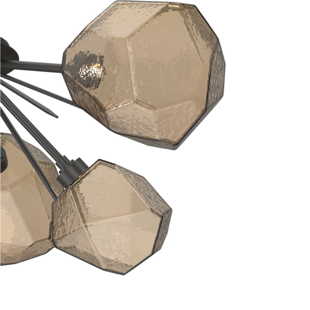 Gem Starburst LED Flush Mount Ceiling Light in Detail.