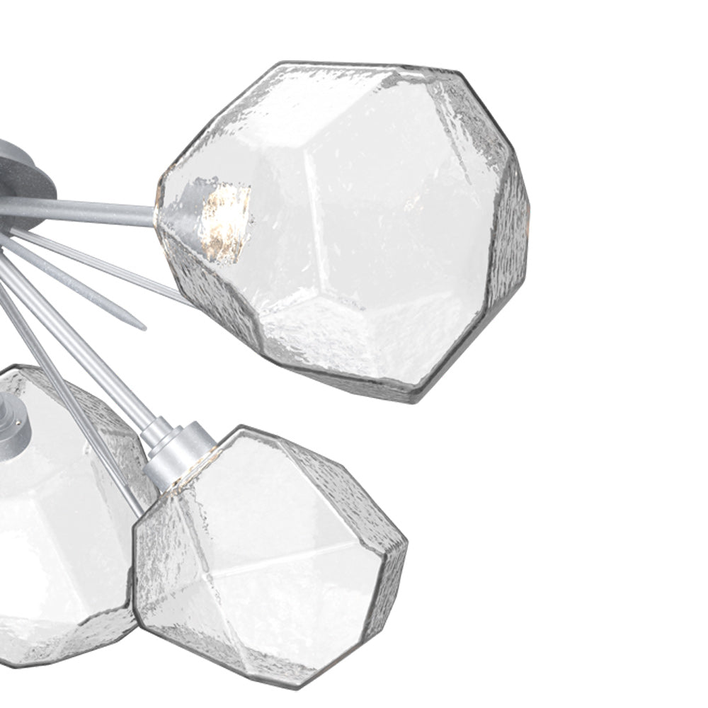 Gem Starburst LED Flush Mount Ceiling Light in Detail.