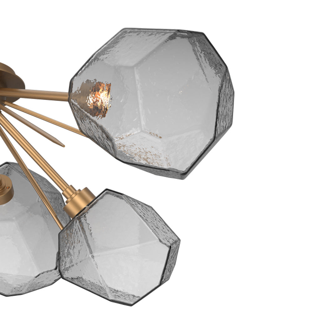 Gem Starburst LED Flush Mount Ceiling Light in Detail.