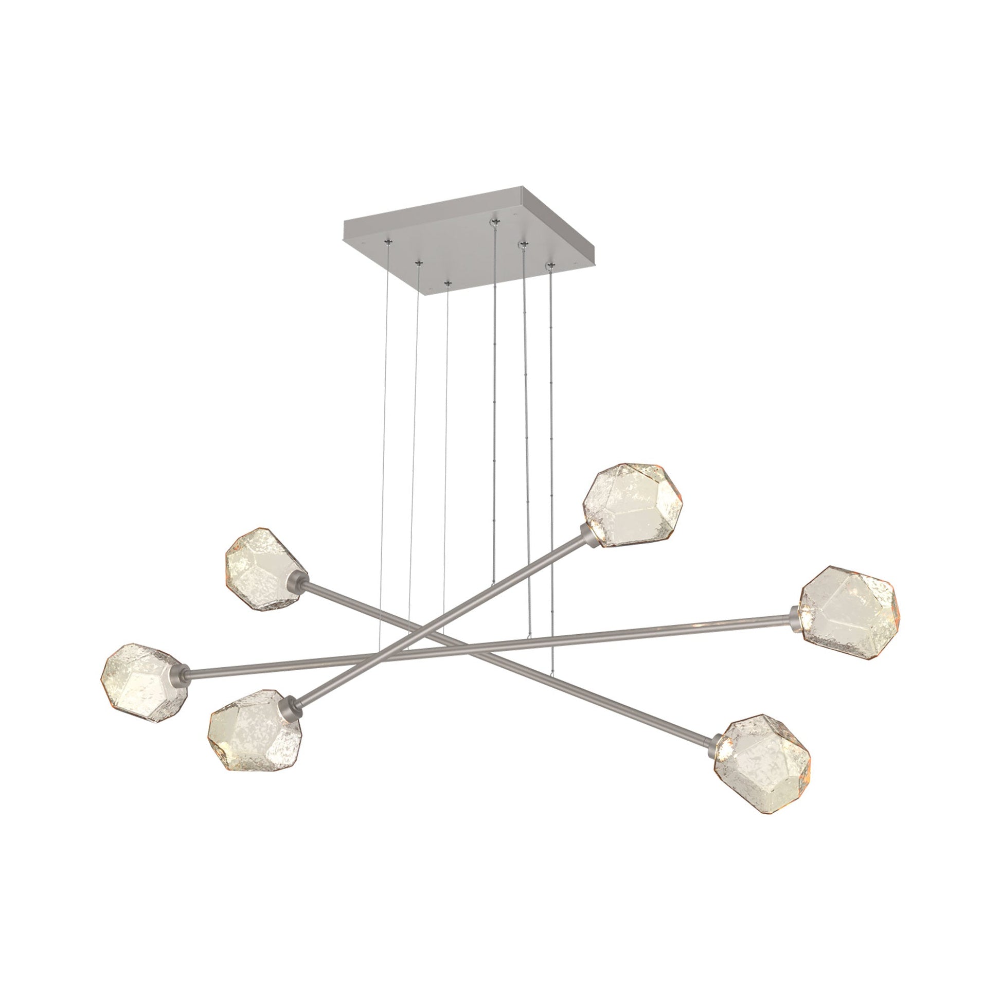 Gem Triple Moda Linear LED Chandelier.