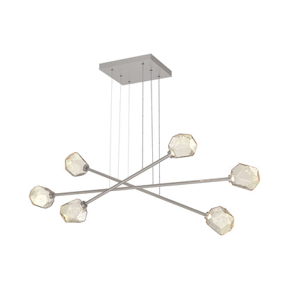 Gem Triple Moda Linear LED Chandelier.