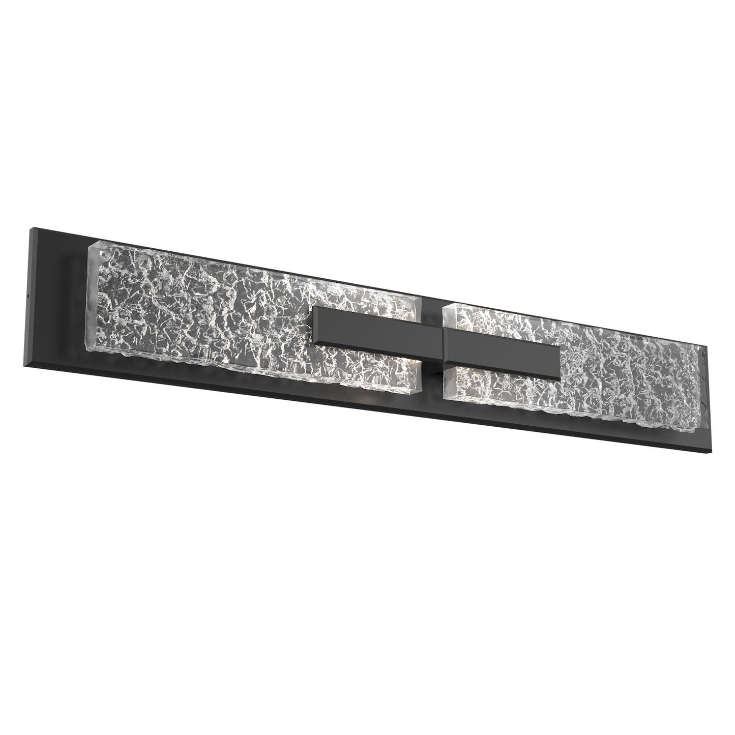 Glacier Double LED Wall Light in Detail.