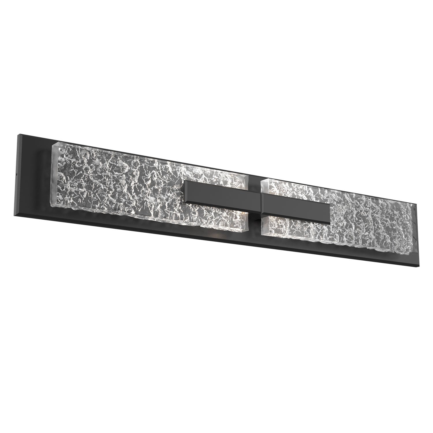 Glacier Double LED Wall Light in Detail.