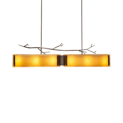 Ironwood Linear LED Chandelier.