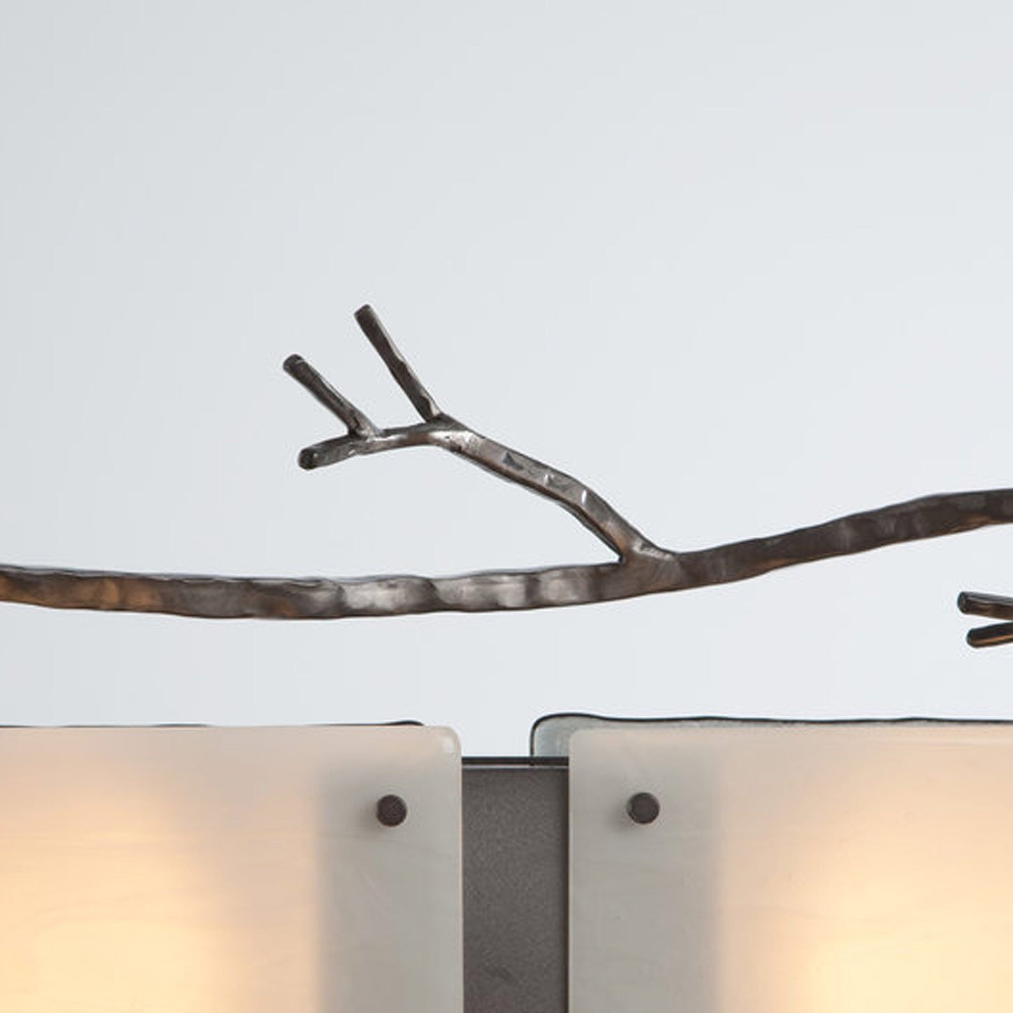 Ironwood Linear LED Chandelier in Detail.