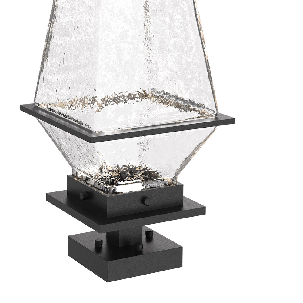 Landmark Outdoor LED Pier Mount Light in Detail.
