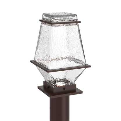 Landmark Outdoor LED Post Light in Statuary Bronze.