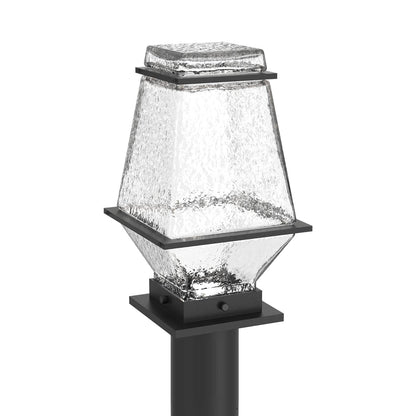 Landmark Outdoor LED Post Light in Textured Black.