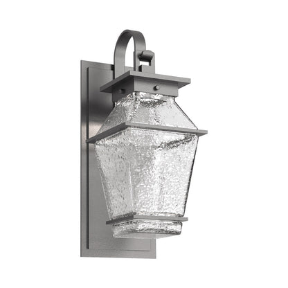 Landmark Outdoor LED Wall Light with Shepherd's Hook.