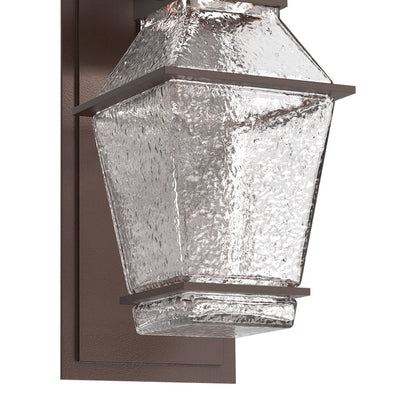 Landmark Outdoor LED Wall Light with Shepherd's Hook in Detail.