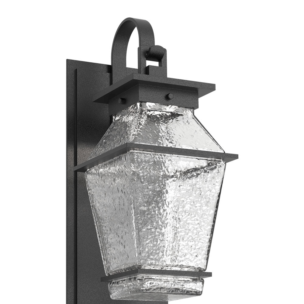 Landmark Outdoor LED Wall Light with Shepherd's Hook in Detail.