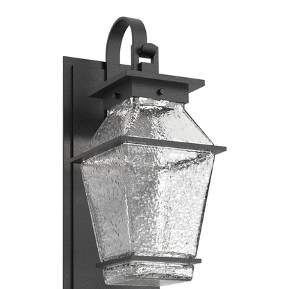 Landmark Outdoor LED Wall Light with Shepherd's Hook in Detail.