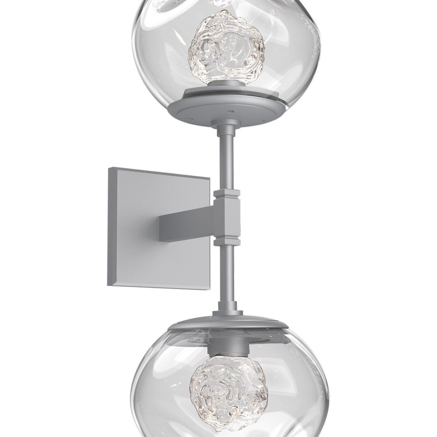 Luna Double LED Wall Light in Detail.