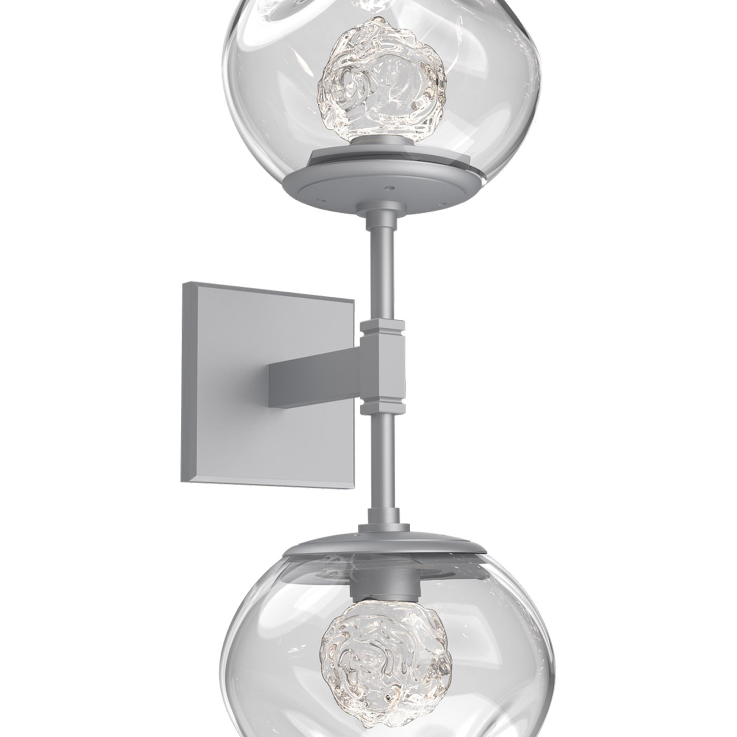 Luna Double LED Wall Light in Detail.