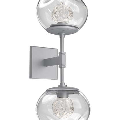 Luna Double LED Wall Light in Detail.