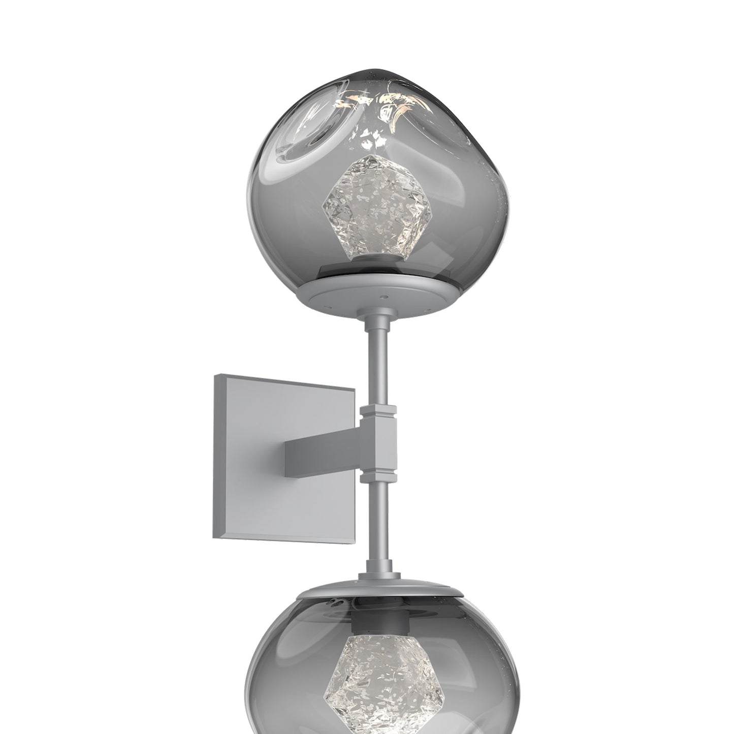 Luna Double LED Wall Light in Detail.