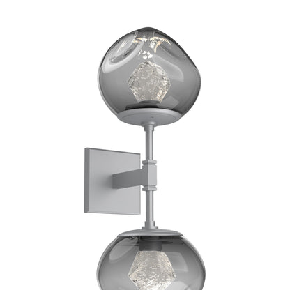Luna Double LED Wall Light in Detail.
