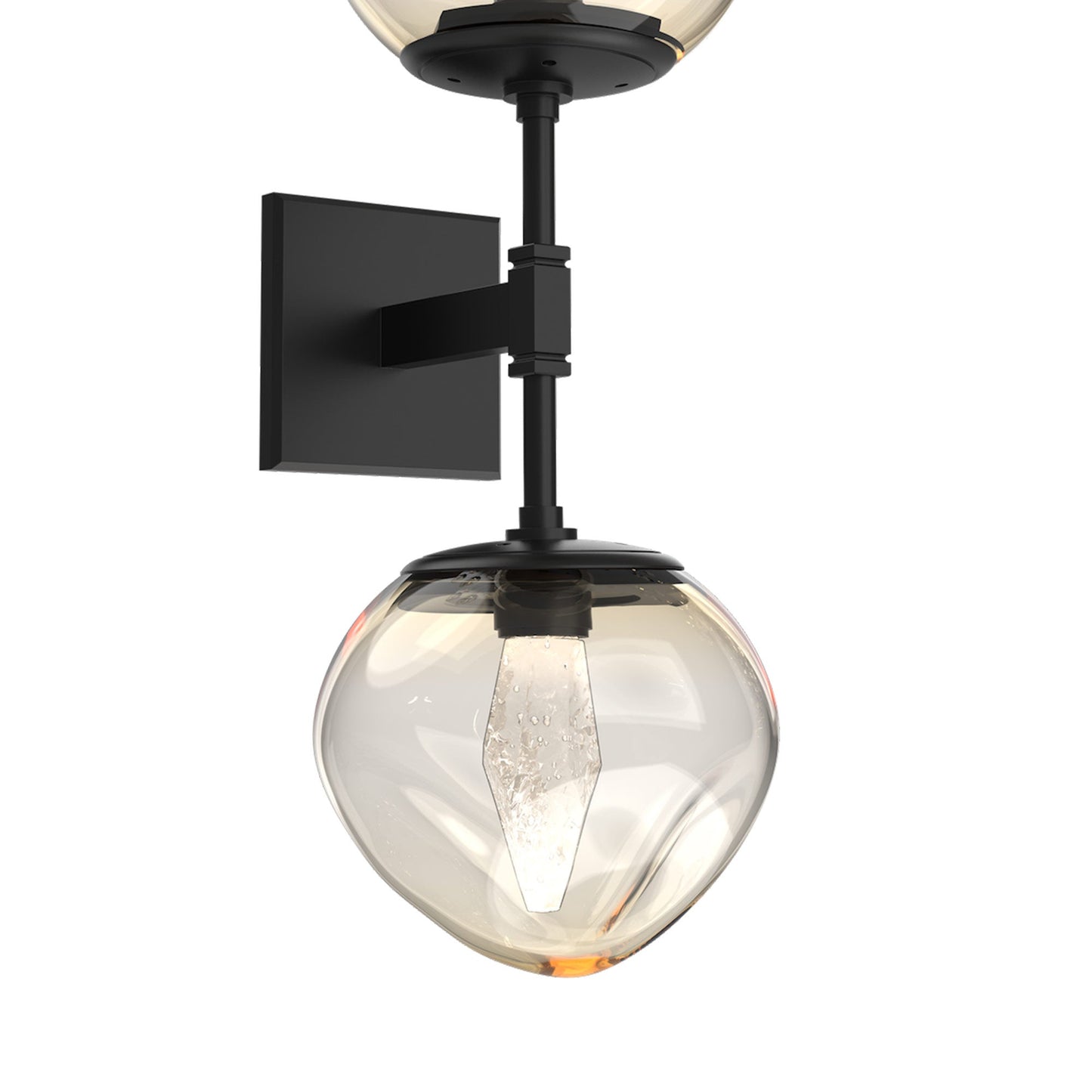 Luna Double LED Wall Light in Detail.