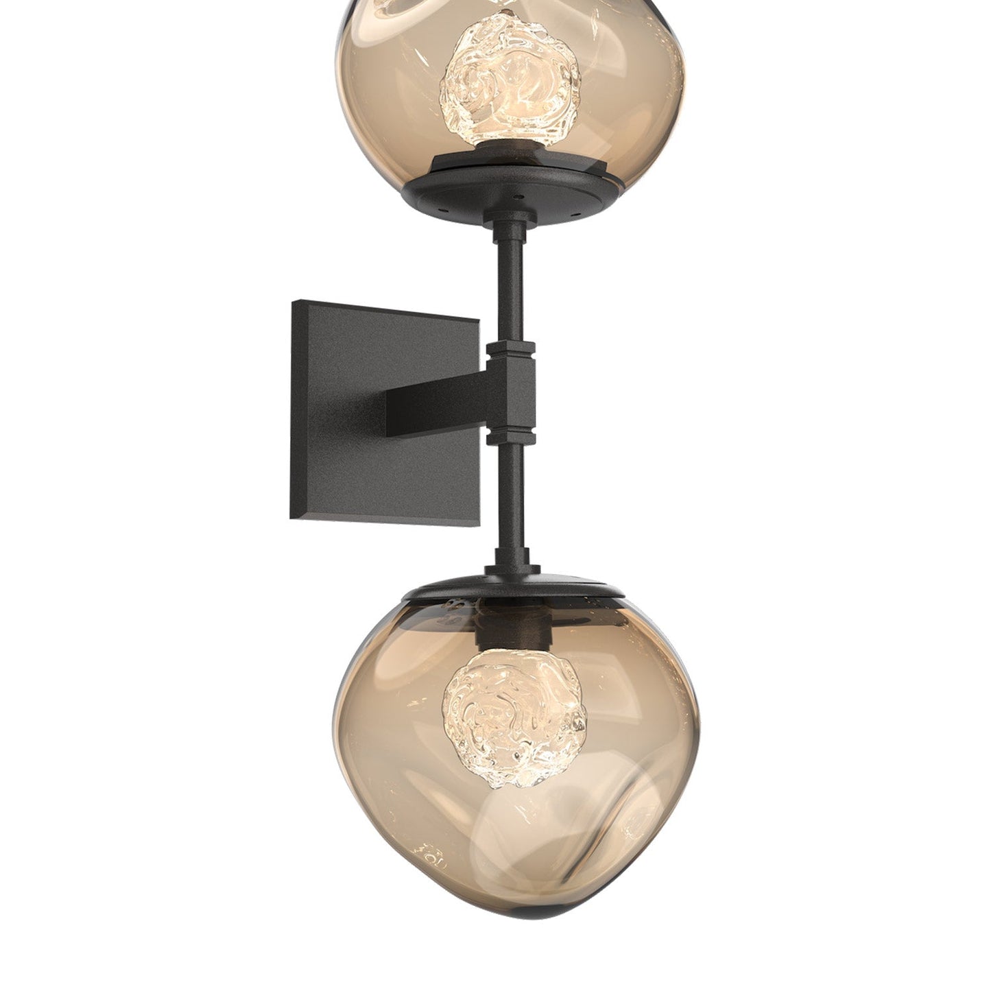 Luna Double LED Wall Light in Detail.