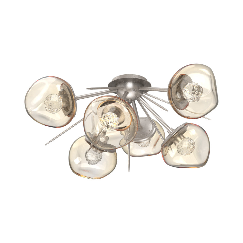 Luna Starburst LED Flush Mount Ceiling Light.
