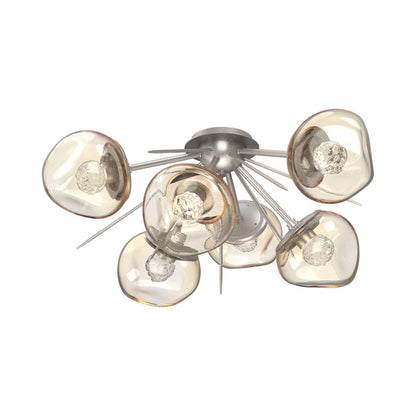 Luna Starburst LED Flush Mount Ceiling Light.