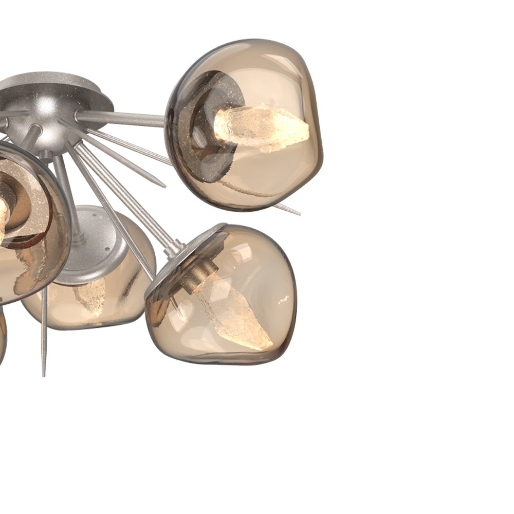 Luna Starburst LED Flush Mount Ceiling Light in Detail.