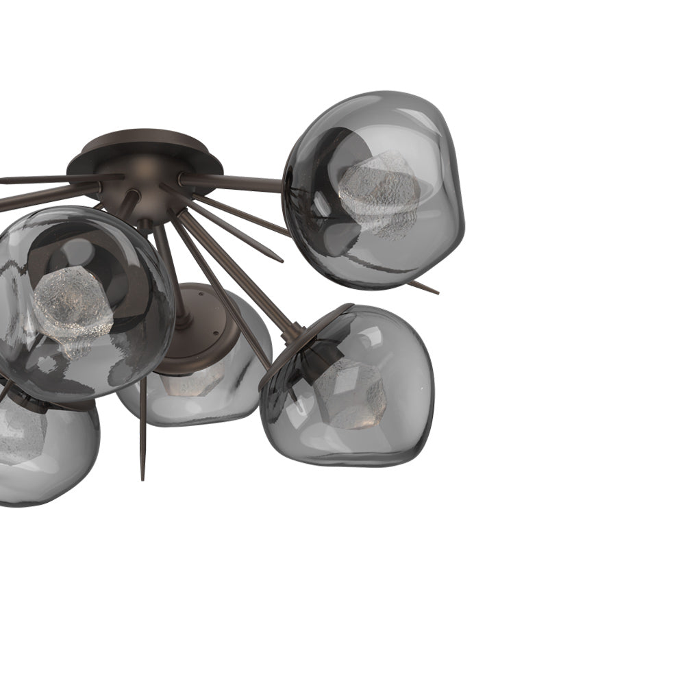 Luna Starburst LED Flush Mount Ceiling Light in Detail.