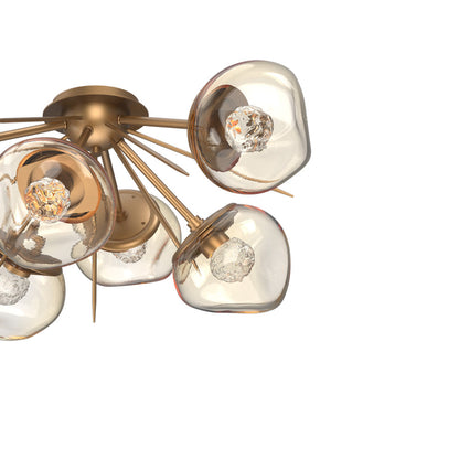Luna Starburst LED Flush Mount Ceiling Light in Detail.