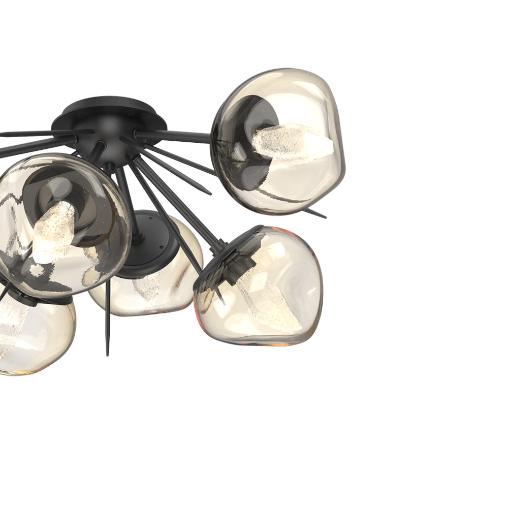Luna Starburst LED Flush Mount Ceiling Light in Detail.