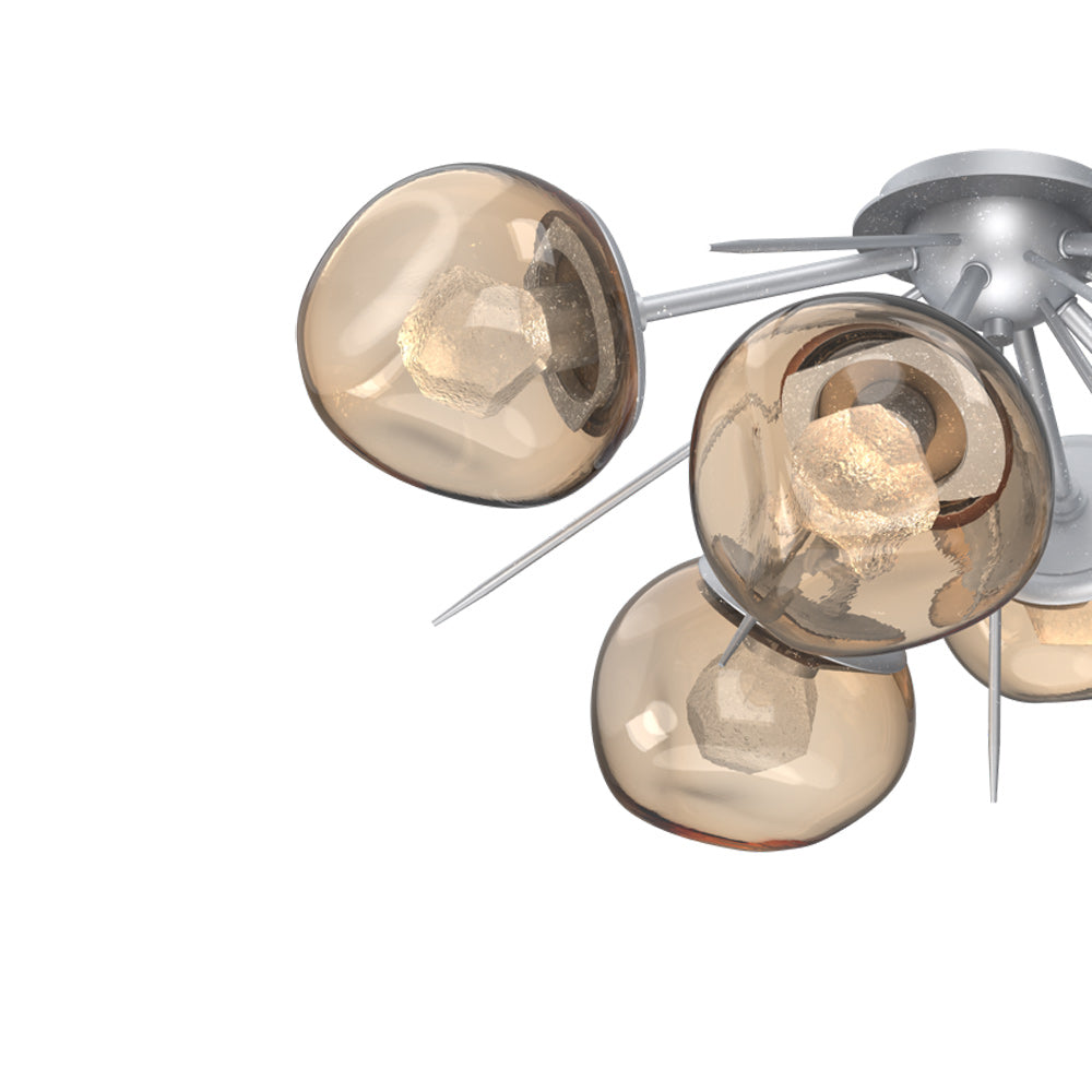 Luna Starburst LED Flush Mount Ceiling Light in Detail.