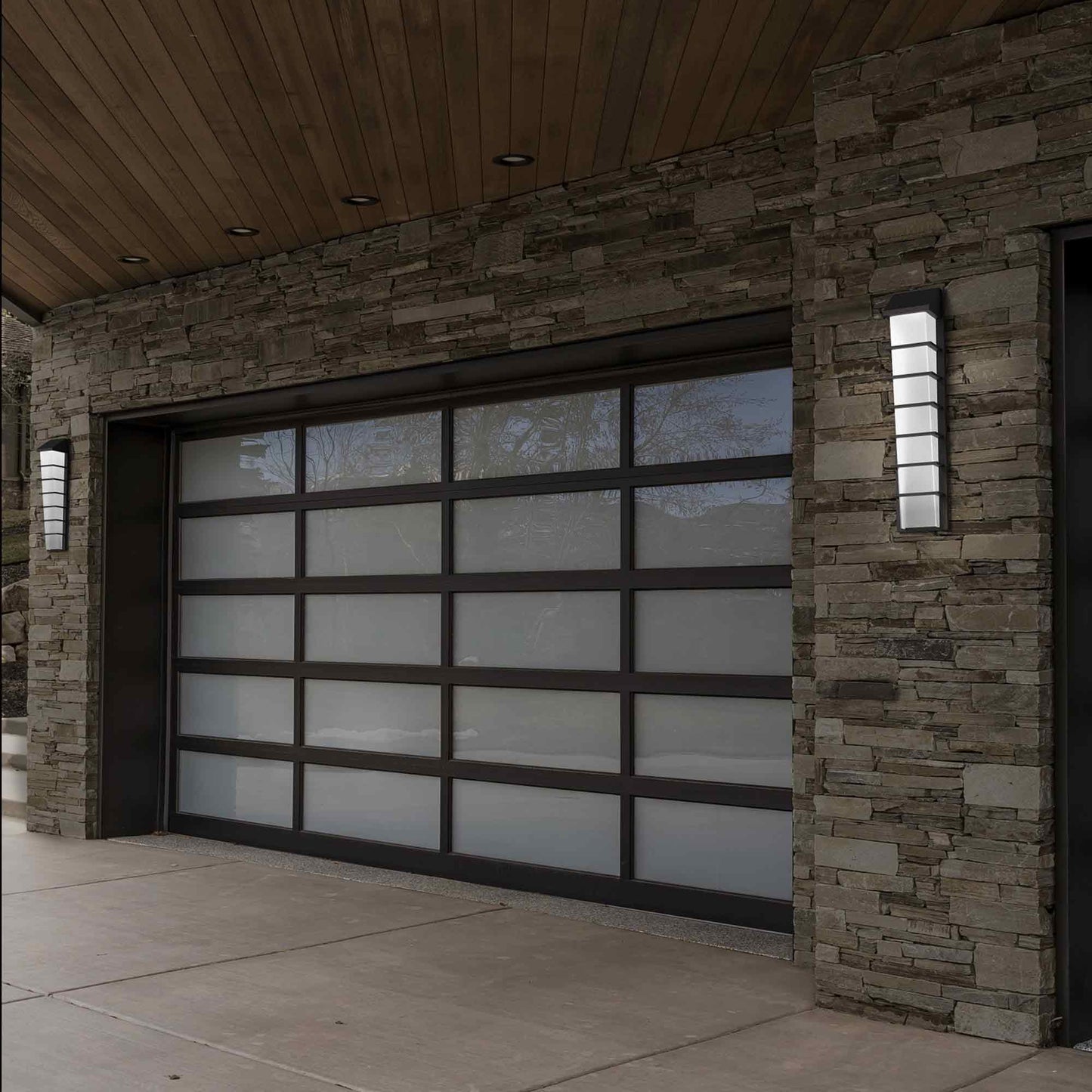 Mantle Outdoor Wall Light in porch.