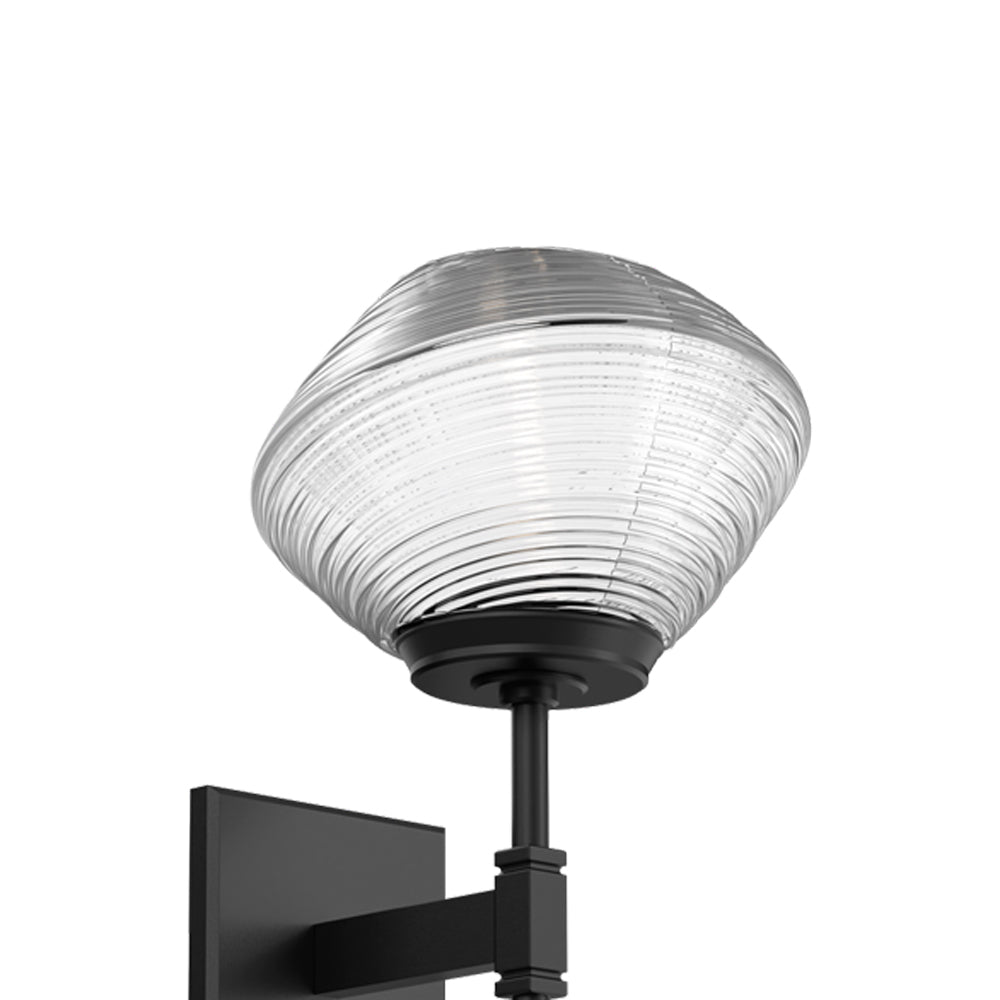 Mesa Double LED Wall Light in Detail.