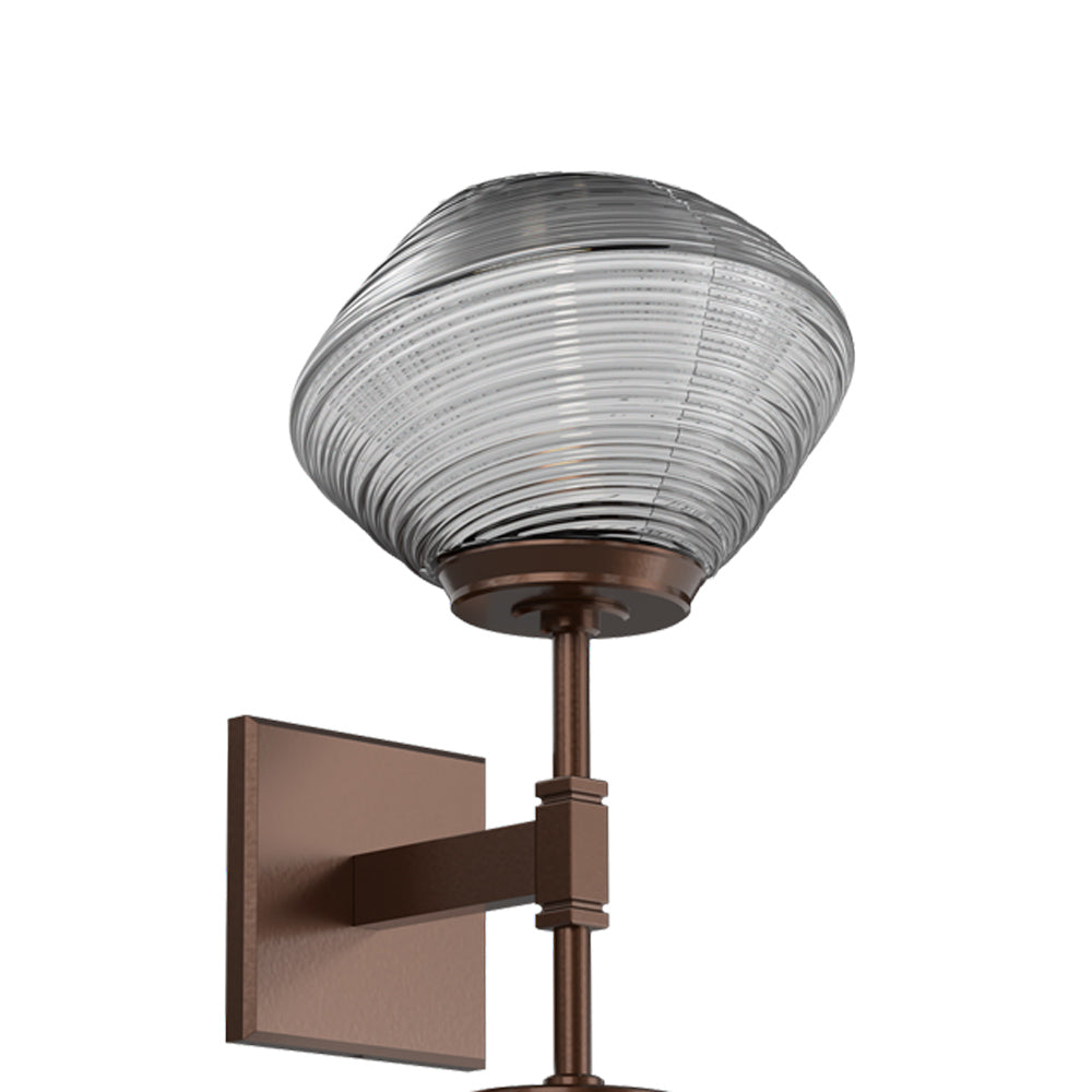 Mesa Double LED Wall Light in Detail.