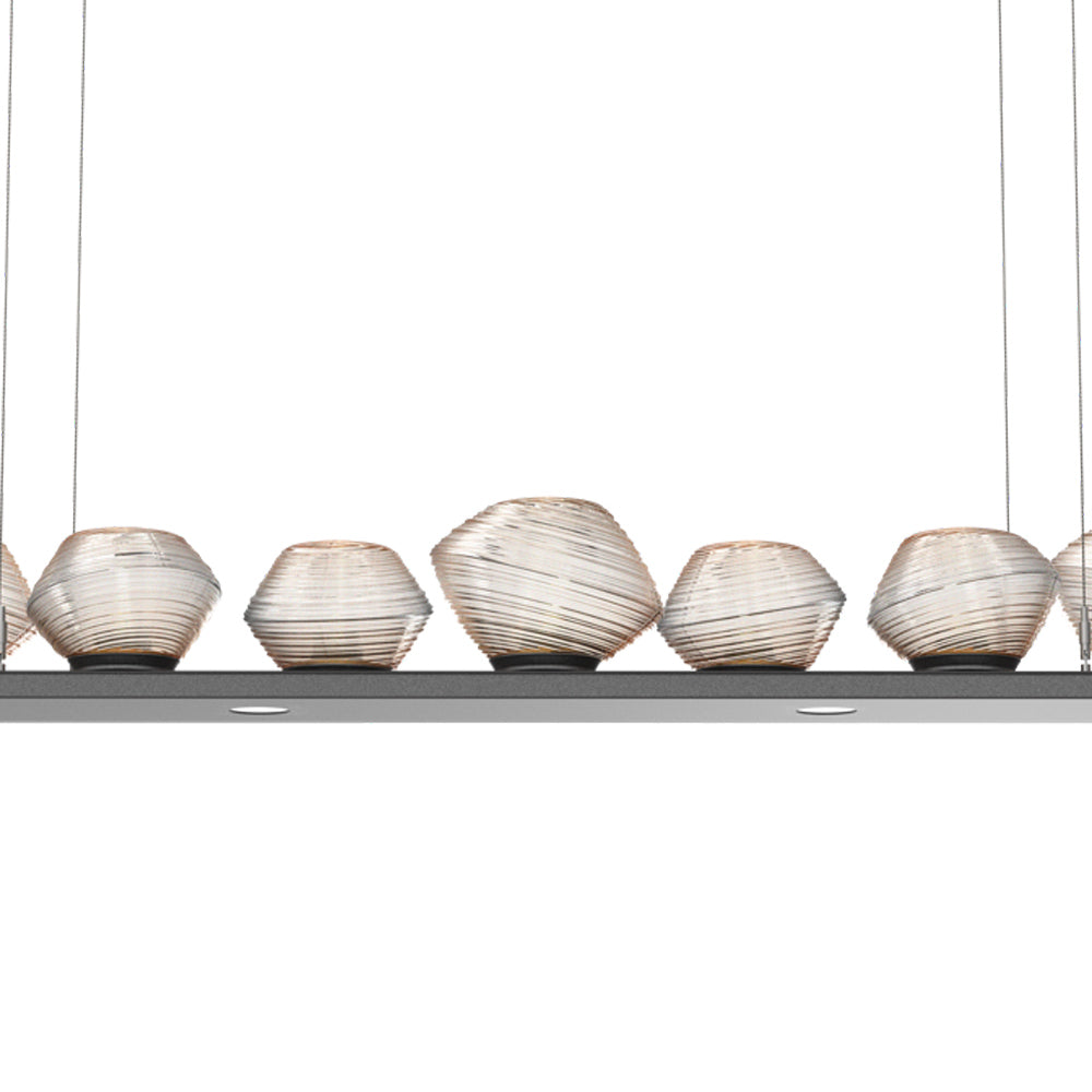 Mesa Linear LED Chandelier in Detail.