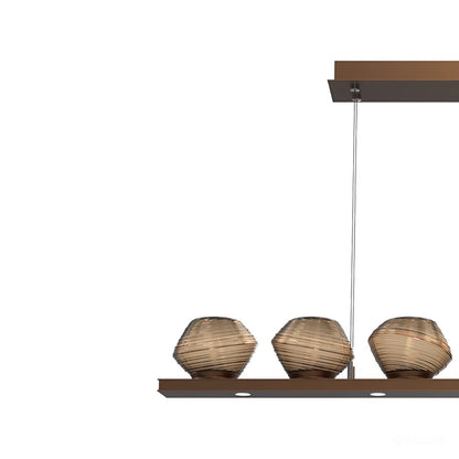 Mesa Linear LED Chandelier in Detail.